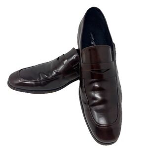 Florsheim Mens Dress Shoes‎ 13D Loafers Brown Genuine Leather Great Condition